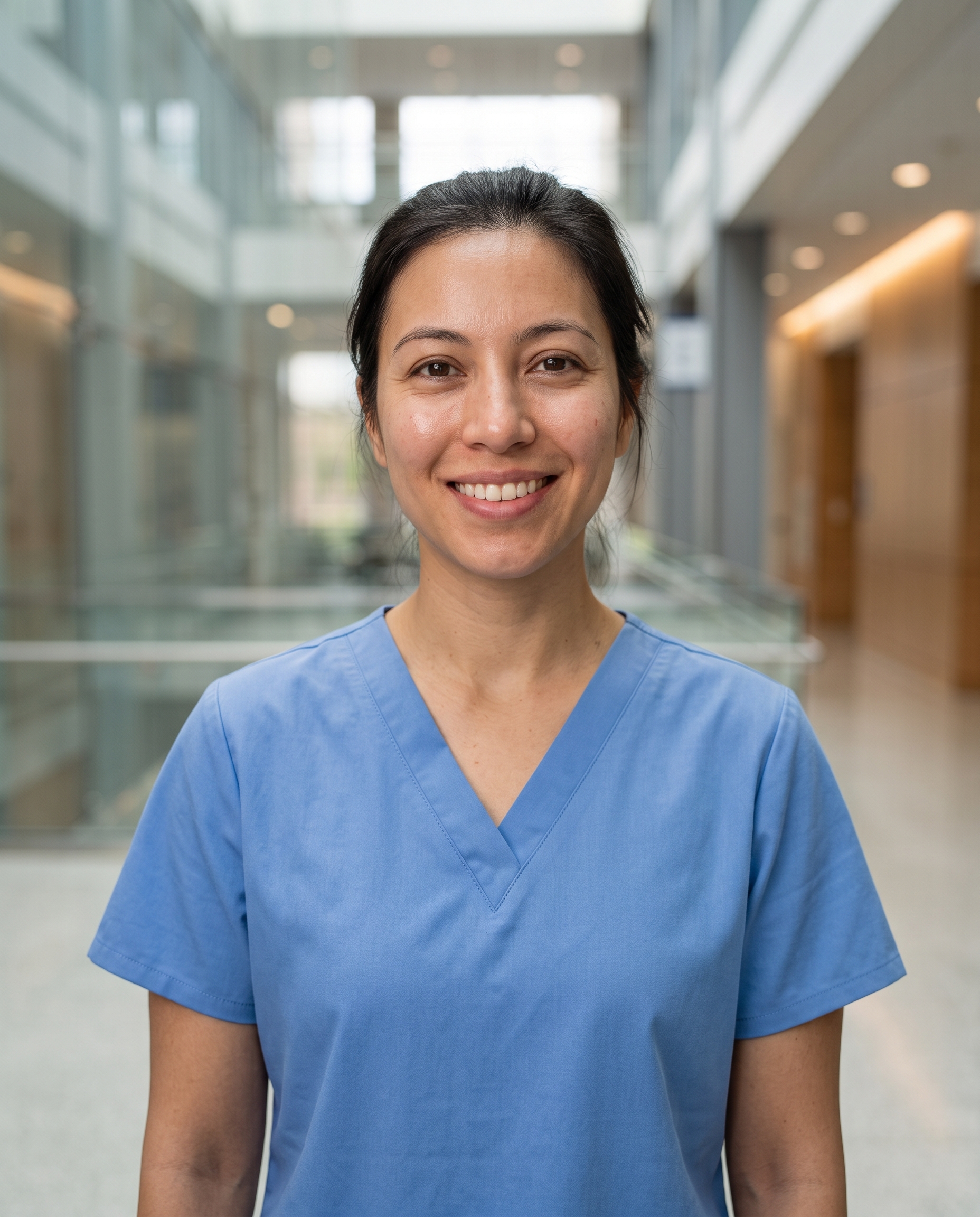 Clinical & Surgical Scrubs Studio Portrait